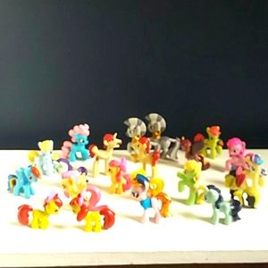 My little pony lot of 20 figures